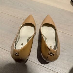 Coach Women's Tan Flats